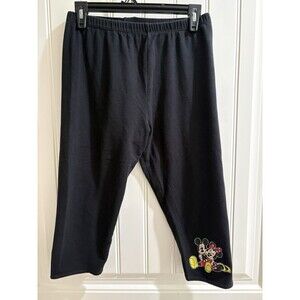 Vintage Made in the USA Disney Mickey/Minnie Girls Plus XXL Cropped Leggings
